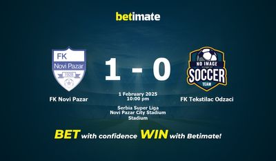 Dự đoán FK Novi Pazar vs FK Tekstilac Odzaci, Tỷ lệ & Mẹo cá cược 01/02/2025