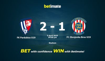 Soi kèo FK Pardubice U19 vs FC Zbrojovka Brno U19, tỷ lệ và tip cá cược 05/04/2025