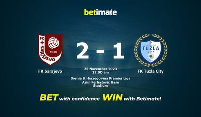 Soi kèo FK Sarajevo vs FK Tuzla City, tỷ lệ cá cược 24/11/2023