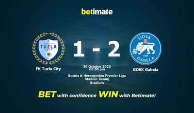 Dự đoán FK Tuzla City vs GOSK Gabela, Tỷ lệ & Mẹo cá cược 30/10/2023