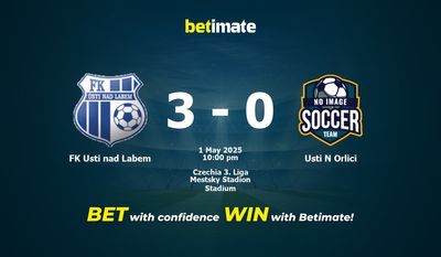 Soi kèo FK Usti nad Labem vs Usti N Orlici, tỷ lệ và tip cá cược 01/05/2025
