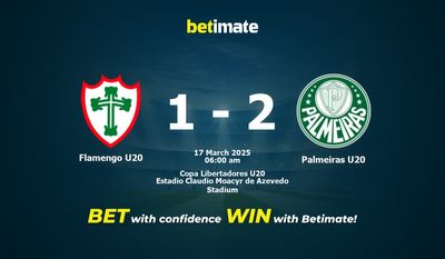 Dự đoán Flamengo U20 vs Palmeiras U20, tỷ lệ và tip cá cược 16/03/2025
