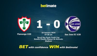 Dự đoán Flamengo U20 vs Sao Jose EC U20, tỷ lệ và tip cá cược 16/01/2024