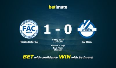 Dự đoán Floridsdorfer AC vs SV Horn, Tỷ lệ cược & Mẹo cá cược 05/09/2025