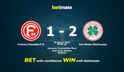Dự đoán Fortuna Dusseldorf II vs Rot-Weiss Oberhausen, Tỷ lệ cược & Mẹo cá cược 29/03/2025