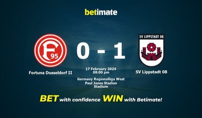Nhận định, soi kèo Fortuna Dusseldorf II vs SV Lippstadt 08 17/02/2024