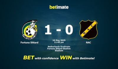 Dự đoán Fortuna Sittard vs NAC, Tỷ lệ cược & Mẹo cá cược 05/10/2025