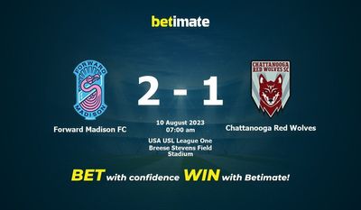 Soi kèo dự đoán Madison FC vs Chattanooga Red Wolves ngày 10/08/2023