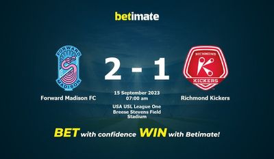 Dự đoán tiền đạo Madison FC vs Richmond Kickers, tỷ lệ và tip cá cược 15/09/2023