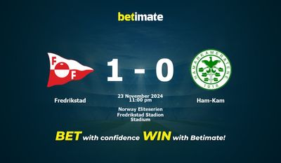Dự đoán Fredrikstad vs Ham-Kam, Tỷ lệ & Mẹo cá cược 23/11/2024