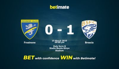 Dự đoán Frosinone vs Brescia, Tỷ lệ cược & Mẹo cá cược 03/15/2025