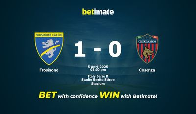 Dự đoán Frosinone vs Cosenza, Tỷ lệ cược & Mẹo cá cược 04/05/2025