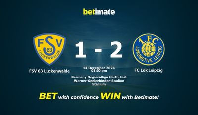 Soi kèo FSV 63 Luckenwalde vs FC Lok Leipzig, Tỷ lệ & Mẹo cá cược 14/12/2024