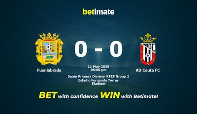 Dự đoán Fuenlabrada vs AD Ceuta FC, Tỷ lệ cược & Mẹo cá cược 05/11/2025