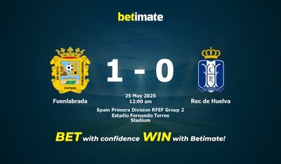 Dự đoán Fuenlabrada vs Rec de Huelva, tỷ lệ cá cược 24/05/2025