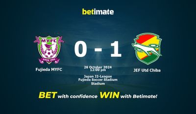 Dự đoán Fujieda MYFC vs JEF Utd Chiba, Tỷ lệ cược & Mẹo cá cược 26/10/2024