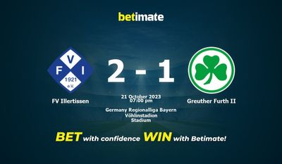 Soi kèo FV Illertissen vs Greuther Furth II, Tỷ lệ & Mẹo cá cược 21/10/2023