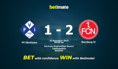 Soi kèo FV Illertissen vs Nurnberg II, tỷ lệ & tip cá cược 25/11/2023