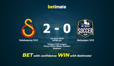 Soi kèo, tỷ lệ & tip cá cược Galatasaray U19 vs Hatayspor U19 16/04/2025