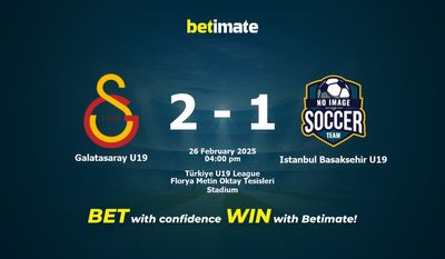 Dự đoán Galatasaray U19 vs Istanbul Basaksehir U19, tỷ lệ và tip cá cược 26/02/2025