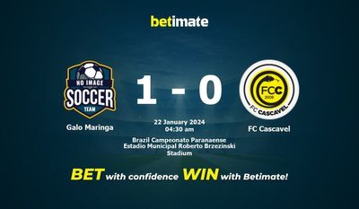 Dự đoán Galo Maringa vs FC Cascavel, tỷ lệ và tip cá cược 21/01/2024