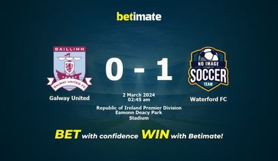 Nhận định, soi kèo Galway United vs Waterford FC 01/03/2024