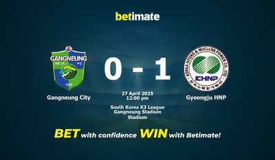 Dự đoán Gangneung City vs Gyeongju HNP, Tỷ lệ cược & Mẹo cá cược 27/04/2025