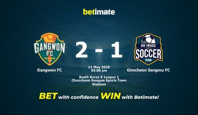 Dự đoán, Tỷ lệ cược & Mẹo cá cược Gangwon FC vs Gimcheon Sangmu FC 05/11/2025