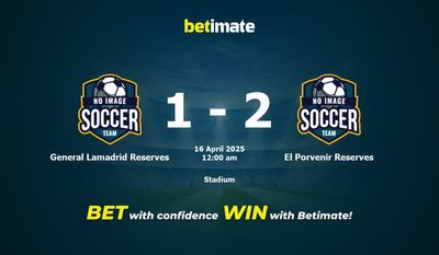 Dự đoán, tỷ lệ cược và mẹo cá cược General Lamadrid Reserves vs El Porvenir Reserves 15/04/2025