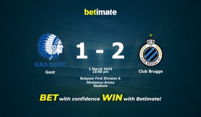 Dự đoán Gent vs Club Brugge, Tỷ lệ cược & Mẹo cá cược 03/01/2025