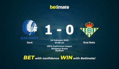 Dự đoán Gent vs Real Betis, Tỷ lệ cược & Mẹo cá cược 02/13/2025