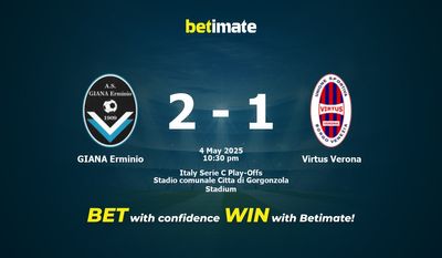 Soi kèo GIANA Erminio vs Virtus Verona, tỷ lệ và tip cá cược 04/05/2025