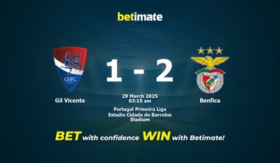 Dự đoán Gil Vicente vs Benfica, Tỷ lệ cược & Mẹo cá cược 28/03/2025