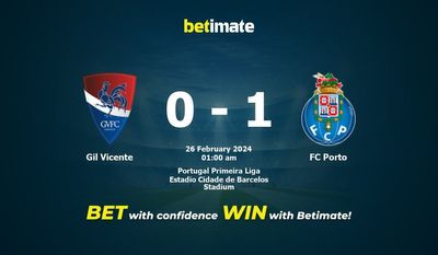 Soi kèo Gil Vicente vs FC Porto, Tỷ lệ & Mẹo cá cược 25/02/2024