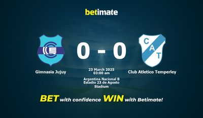 Nhận định dự đoán Gimnasia Jujuy vs Club Atletico Temperley, tỷ lệ và tip cá cược 22/03/2025