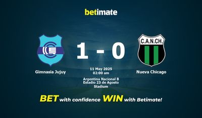 Dự đoán Gimnasia Jujuy vs Nueva Chicago, tỷ lệ và tip cá cược 10/05/2025
