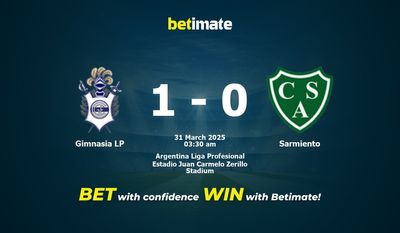 Dự đoán Gimnasia LP vs Sarmiento, Tỷ lệ cược & Mẹo cá cược 30/03/2025