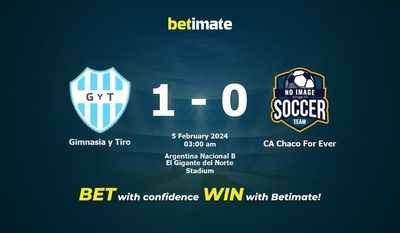 Dự đoán Gimnasia y Tiro vs CA Chaco 04/02/2024