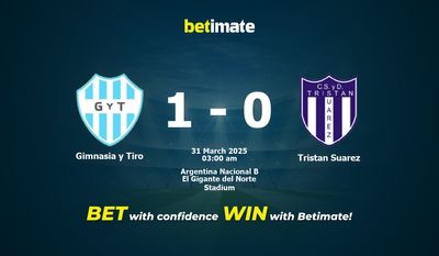 Dự đoán Gimnasia y Tiro vs Tristan Suarez, tỷ lệ và tip cá cược 30/03/2025