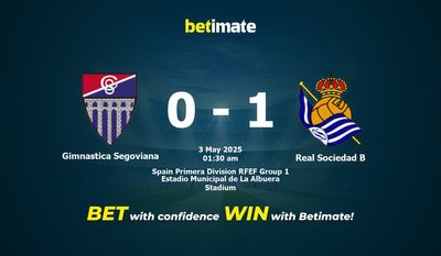Soi kèo Gimnastica Segoviana vs Real Sociedad B, tỷ lệ và tip cá cược 02/05/2025