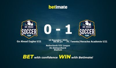Dự đoán, tỷ lệ & tip cá cược Go Ahead Eagles U21 vs FC Twente/Heracles Academie U21 10/11/2023