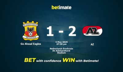 Dự đoán, tỷ lệ cược và mẹo cá cược Go Ahead Eagles vs AZ 05/04/2025