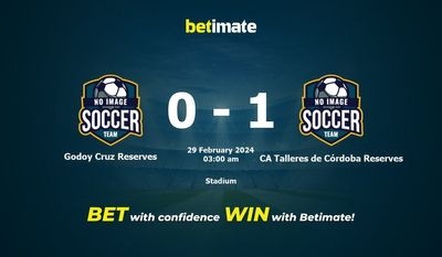 Dự đoán Godoy Cruz Reserves vs CA Talleres de Córdoba Reserves, tỷ lệ và mẹo cá cược 28/02/2024