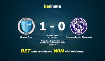 Soi kèo Godoy Cruz vs Independiente Rivadavia, Tỷ lệ & Mẹo cá cược 05/04/2025