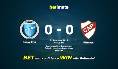 Dự đoán Godoy Cruz vs Plateense, tỷ lệ & tip cá cược 21/02/2025