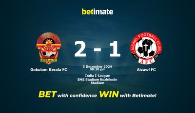 Dự đoán Gokulam Kerala FC vs Aizawl FC, tỷ lệ cá cược 03/12/2024
