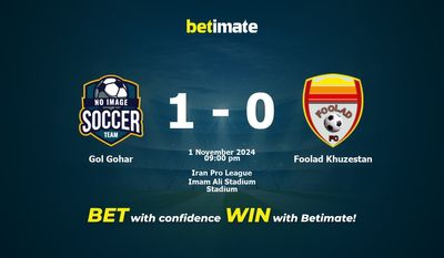 Dự đoán Gol Gohar vs Foolad Khuzestan, tỷ lệ và tip cá cược 01/11/2024
