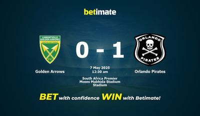 Dự đoán, tỷ lệ cược và mẹo cá cược Golden Arrows vs Orlando Pirates 05/06/2025