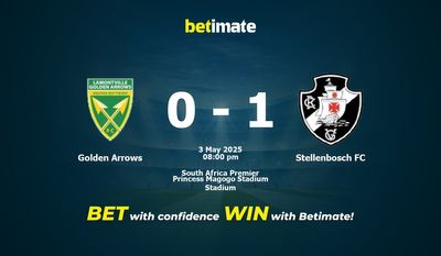 Dự đoán, tỷ lệ cược và mẹo cá cược Golden Arrows vs Stellenbosch FC 05/03/2025
