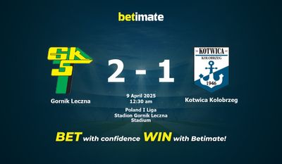 Dự đoán Gornik Leczna vs Kotwica Kolobrzeg 08/04/2025